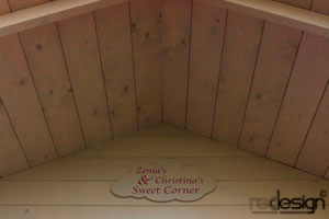 Ταμπέλα Ξύλινη