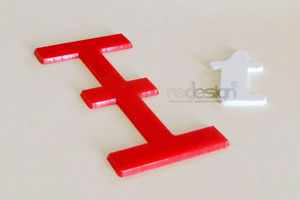 Κοπή Ακρυλικών Γραμμάτων