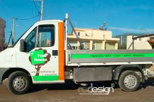 Αυτοκόλλητα επαγγελματικού αυτοκινήτου