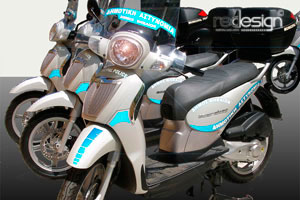 Αυτοκόλλητα δίκυκλου