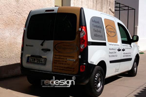 Αυτοκόλλητα επαγγελματικού αυτοκινήτου