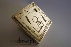 Μπρούτζινη Σφραγίδα για πυρογραφία