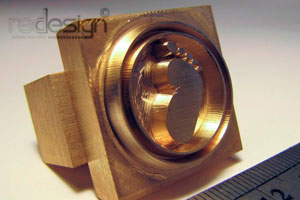 Μπρούτζινη σφραγίδα για πυρογραφία