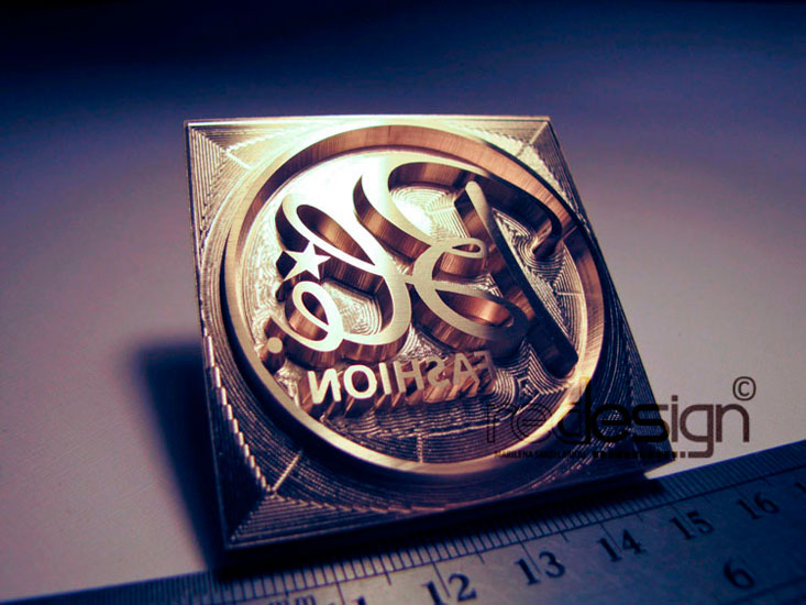 Μπρούτζινη Σφραγίδα για  Πυρογραφία